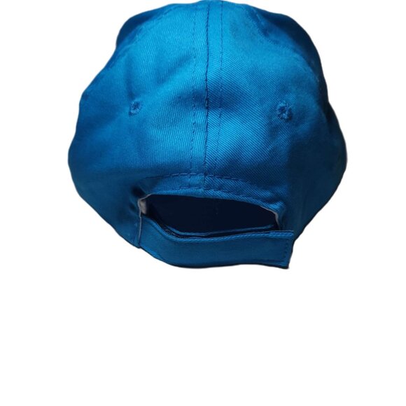 NWOT Disney Mickey House baseball cap hat turquoise blue green vacation Velcro - Picture 3 of 6